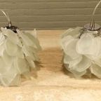 Set Van 2 Glycine Glazen Petal Hanglampen, Spiridon Deco thumbnail 4