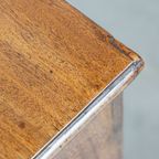 Prachtige Antieke Engelse Ladekast/ Dressing Chest Uit De 18e Eeuw Met Brushing Slide thumbnail 11