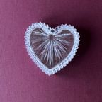 Vintage Crystal Heart-Shaped Jewelry Box thumbnail 4