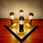 Koperen Plafondlamp, Space Age, Cosack Leuchten, 1970 thumbnail 5