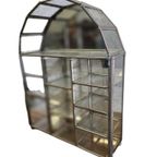 Vintage Glazen Mini Etagere / Vitrine / Case thumbnail 4