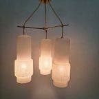 Hanglamp- Messing Met Melkglas thumbnail 6