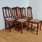 Vintage Landelijke Stoelen Eettafelstoelen Eetkamerstoelen A thumbnail 5