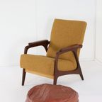 Fauteuil 'Soyen' Vintage Opnieuw Gestoffeerd thumbnail 13