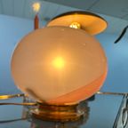 Murano Glass Pink Swirl Table Lamp thumbnail 2