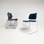 Stapelbare Matrix Krueger Stoel Van Thomas Tolleson, 1970's thumbnail 8