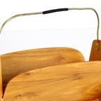 Vintage Lectuurbak 'wood' Tijdschriftenrek thumbnail 7
