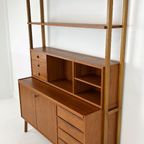 Scandinavisch Teak Fineren Boekenkast Forsol thumbnail 15