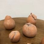 9 Stuks Aardewerk Fruit - Terracotta - Sierfruit thumbnail 4