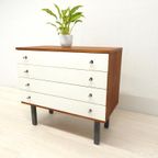 Retro Vintage Ladekast Kast Dressoir Tv Meubel Jaren 60 / 70 thumbnail 6