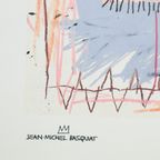 Offset Litho Naar Jean-Michel Basquiat Untitled 97/100 Abstracte Kunstdruk thumbnail 3