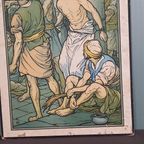 Religieuze Dubbelzijdige Antieke Schoolposters thumbnail 6