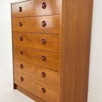 Scandinavisch Vintage Teak Fineren Ladekast Kajanin thumbnail 13