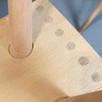 Vintage Deens Design Eettafel Met 5 'mikado' Stoelen, Kvist thumbnail 9