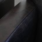 Stijlvolle, Tijdloze En Zeer Comfortabele Set Van 2 Zwart/ Grijze Schapenleren Design Fauteuils thumbnail 2