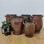 Aardewerk Antiek Keulse Pot, Plantenbak, Bloempot. 007 thumbnail 10