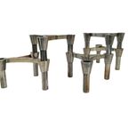 Set Van 5 Vintage Kandelaars In De Stijl Van Nagel thumbnail 3