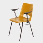 6X Vintage Design Stoelen Van Ahrend De Cirkel, Jaren 60 thumbnail 4