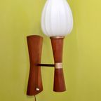 Nl11 – Jaren 50 Wandlamp -Teak thumbnail 4