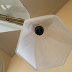 Plafondlamp Lamp 3 Arms Art Deco Jaren 30 Matglas Frans thumbnail 5