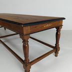 Antieke Bijzettafel/Eetkamerbank thumbnail 9