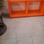 Zeldzame Cubitec Kast Roomdivider Oranje Vintage thumbnail 7