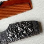 Vintage Silver-Plated Comb thumbnail 2