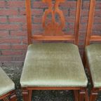 Retro Stoelen Set Van 4 thumbnail 3