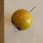 Tedelight Wandlamp, 1970 In Geel Gelakt Metaal thumbnail 8