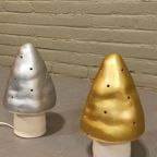 Vintage Heico Mushroom Lamp, Zilver thumbnail 6