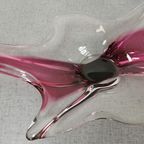 Vintage Murano Glas Schaal, Fruitschaal Glazen Serveerschaal 05 thumbnail 9