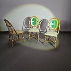 3 X Gasparucci Italo Ecc Antwerpen Tennis Chairs 1980s thumbnail 2