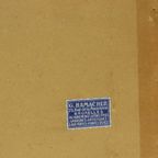 Vintage Ingelijste Kleuren Litho Hond Chow Chow Gesigneerd thumbnail 12