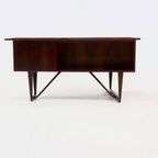 Rosewood Boomerang Desk By Peter Løvig Nielsen For Hedensted Møbelfabrik Denmark 1950S thumbnail 16