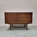 Vintage Dressoir Tv Meubel Platenspeler Kast Wandkast Retro thumbnail 2