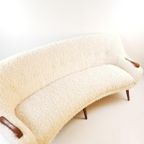 Vintage Bank Teakhout Teddy | Uniek Model Nieuw Gestoffeerd thumbnail 6