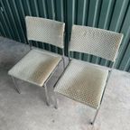 Paar Vintage Chromen Stoelen, 1970 thumbnail 11