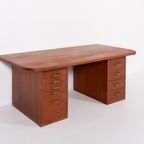 1960’s Danish Mid-century Modern Teak Desk From Frode Holm thumbnail 4