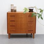 Deense Ladekast | P. Westergaard | 4 Lades | Teak thumbnail 5