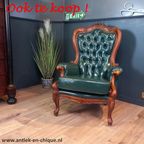 Donkerblauwe Clubfauteuil (2X) thumbnail 16