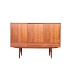 Deens Design Teak Highboard, 1960S thumbnail 2