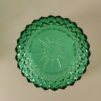Groen Persglazen Schalen Set Van Arcoroc France Uit De Jaren '60 thumbnail 2