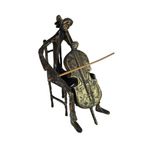 De Cellist - Verbronsd - 21E Eeuw thumbnail 7