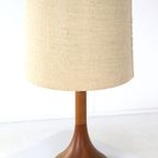 Vintage dyrlund Tafellamp Lamp Xl Hout Deens thumbnail 6