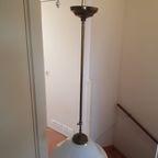 Vintage - Hanglamp - Plafondlamp - Uitschuifbare Stang -glas thumbnail 10