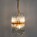 Vintage Xl Christoph Palme Design Hanglamp Kroonluchter thumbnail 3