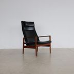 Vintage Easy Chair | Fauteuil | Teak | Jaren 60 | Zweden thumbnail 4