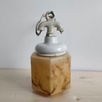 Plafondlamp Vintage/Art Deco 6 Hoekig thumbnail 2