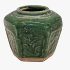 Chinees Groen Geglazuurde Gember Shekwan / Shiwa Pot thumbnail 5