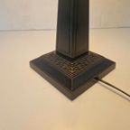 Grote Art Deco Stijl Tifanny Lamp thumbnail 6